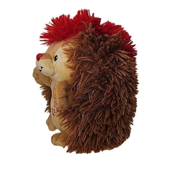 Fiesta Jesus Loves Me Hedgehog Plush Toy 7.5" 2017 Embroidered Stuffed Animal - Picture 5 of 7